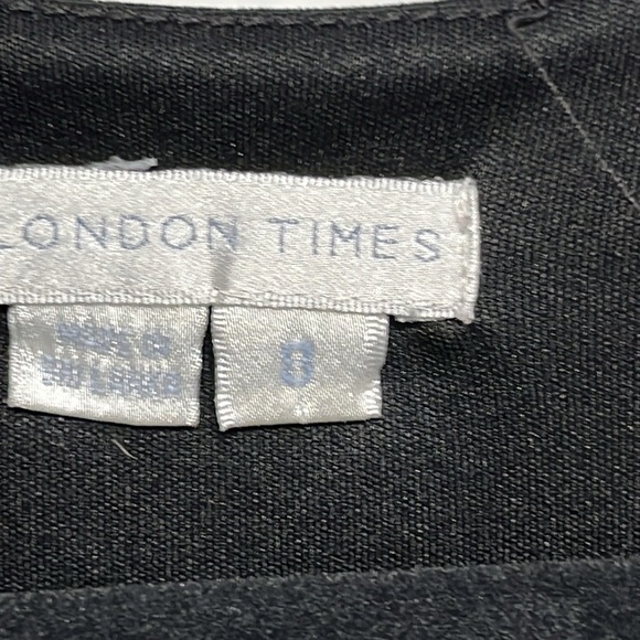 London Times Black Dress - Picture 8 of 14